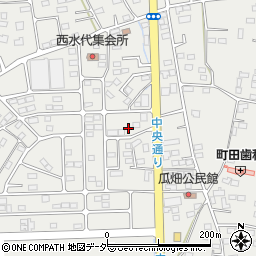 栃木県栃木市大平町西水代3510周辺の地図