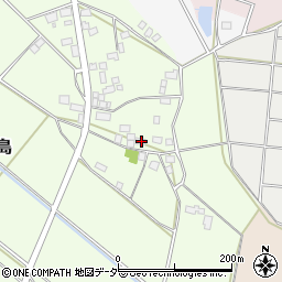 茨城県筑西市谷永島17周辺の地図