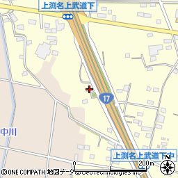 群馬県伊勢崎市境上渕名1430周辺の地図