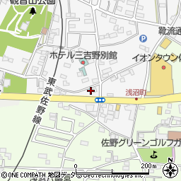 栃木県佐野市富岡町339周辺の地図