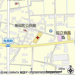栃木県佐野市免鳥町188周辺の地図