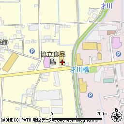 栃木県佐野市免鳥町303周辺の地図