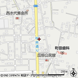 栃木県栃木市大平町西水代2009-2周辺の地図