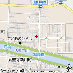 石川県加賀市大聖寺上福田町ヌ9周辺の地図