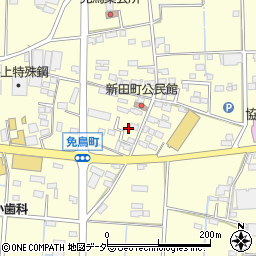 栃木県佐野市免鳥町453周辺の地図
