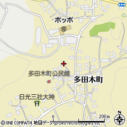 栃木県足利市多田木町546周辺の地図