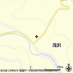 長野県北佐久郡軽井沢町茂沢893周辺の地図