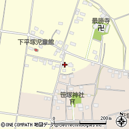 茨城県筑西市下平塚59周辺の地図