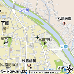 茨城県筑西市甲724-2周辺の地図