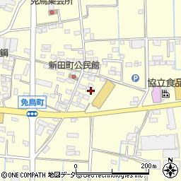 栃木県佐野市免鳥町488周辺の地図