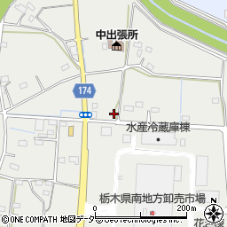〒323-0052 栃木県小山市下河原田の地図