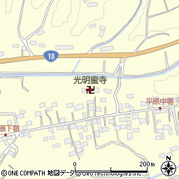 光明蜜寺周辺の地図