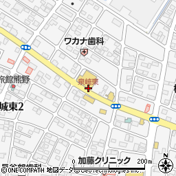 泉崎東周辺の地図