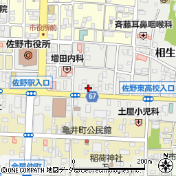 サンアロー株式会社　北関東営業所周辺の地図