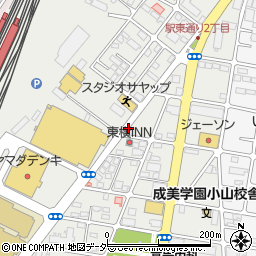 パティスリールクプル　駅東口店周辺の地図