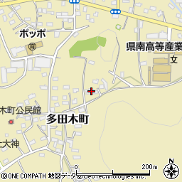 栃木県足利市多田木町516周辺の地図