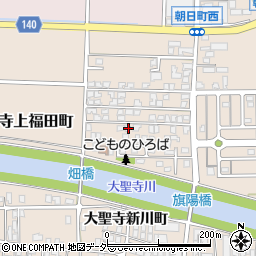 石川県加賀市大聖寺上福田町ヌ51周辺の地図