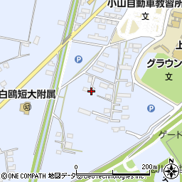 栃木県小山市大行寺1180周辺の地図