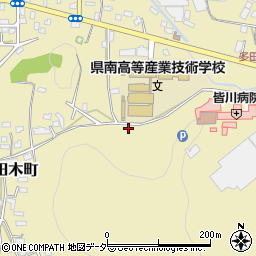 栃木県足利市多田木町94周辺の地図