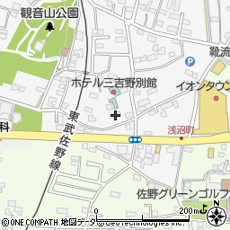 栃木県佐野市富岡町337周辺の地図
