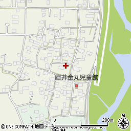 茨城県筑西市直井周辺の地図