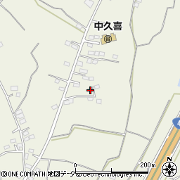 栃木県小山市中久喜1034-5周辺の地図