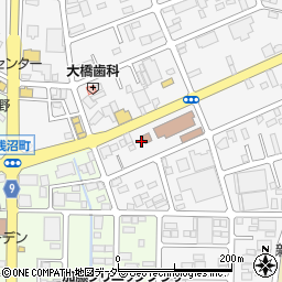 佐野市消防本部　通信指令課周辺の地図