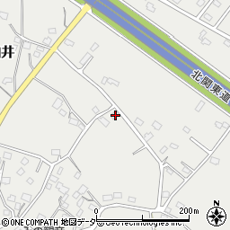 茨城県笠間市柏井493周辺の地図