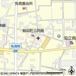 栃木県佐野市免鳥町490周辺の地図