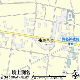 群馬県伊勢崎市境上渕名959周辺の地図