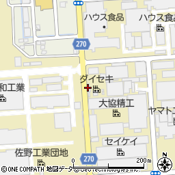 株式会社ダイセキ　関東事業所　第二工場周辺の地図