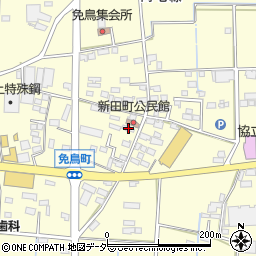 栃木県佐野市免鳥町452周辺の地図