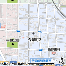 大橋クリーニング店周辺の地図