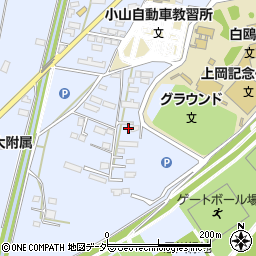 栃木県小山市大行寺1157周辺の地図