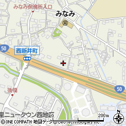 栃木県足利市西新井町3277周辺の地図