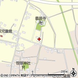 茨城県筑西市下平塚1-2周辺の地図