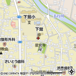 日本聖公会下館聖公教会周辺の地図