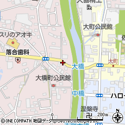 山澤酸素株式会社周辺の地図