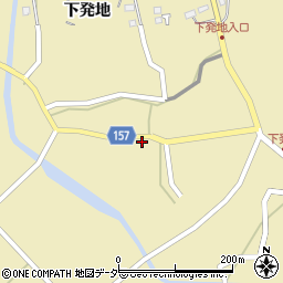 軽井沢町　南地区児童館周辺の地図