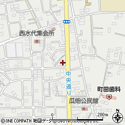 栃木県栃木市大平町西水代3509周辺の地図