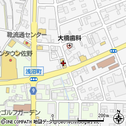 ＨｏｎｄａＣａｒｓ両毛佐野富岡店周辺の地図