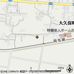 栃木県足利市大久保町652周辺の地図