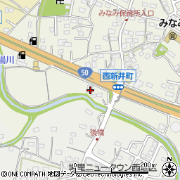 栃木県足利市西新井町3313周辺の地図
