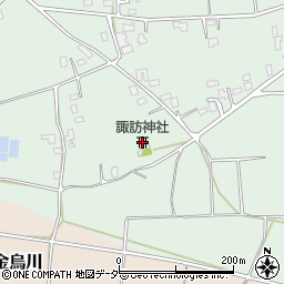 諏訪神社周辺の地図