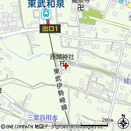 和泉町自治会館周辺の地図