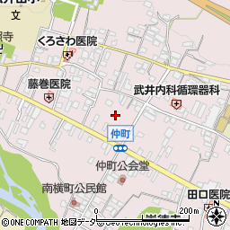 松井田商店連盟周辺の地図