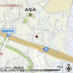 栃木県足利市西新井町3281-9周辺の地図