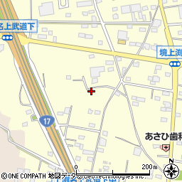 群馬県伊勢崎市境上渕名1378周辺の地図