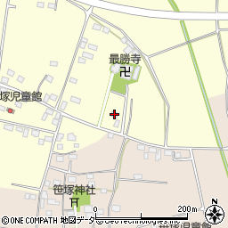 茨城県筑西市下平塚1周辺の地図