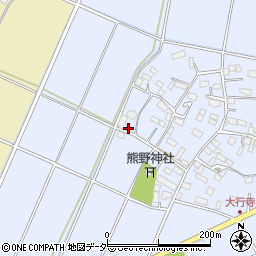 栃木県小山市大行寺211周辺の地図